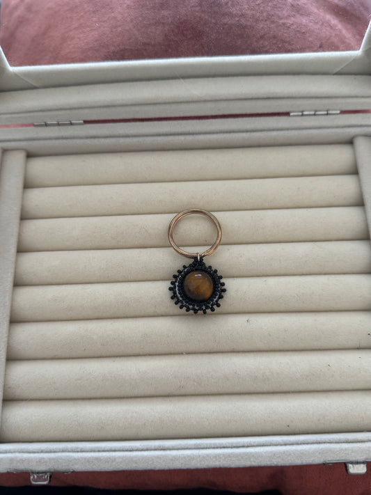 Tigers eye keychain