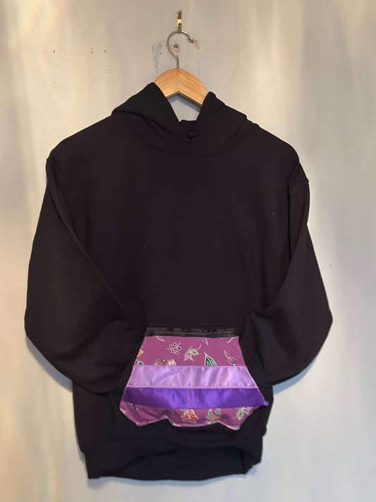 Purple Ribbon Hoodie