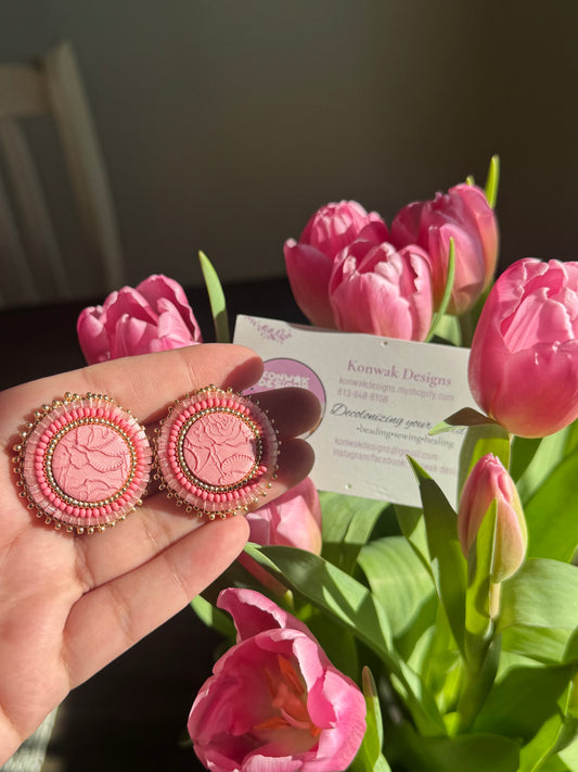Pink Valentine Earrings